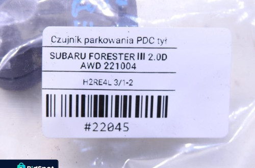 CZUJNIK KOSZYK PDC TYŁ SUBARU FORESTER III
