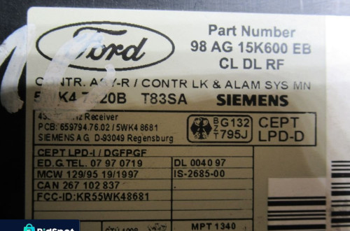 MODUŁ KOMFORTU FORD FCUS MK1