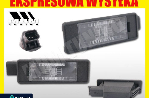OSWIETLENIE TABLICY PEUGEOT 207CC 3008 301 308 508