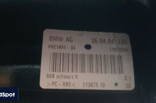 BMW E60 PŁETWA DACHOWA SCHWARZ II 6921894