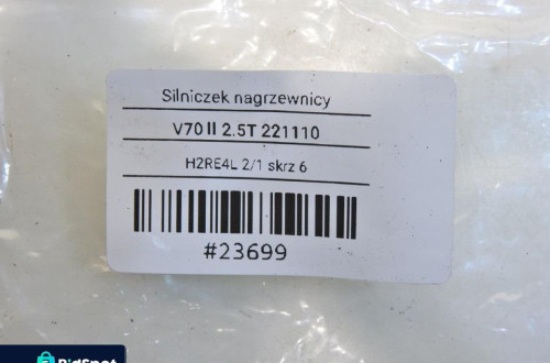 SILNICZEK NAGRZEWNICY VOLVO V70 II