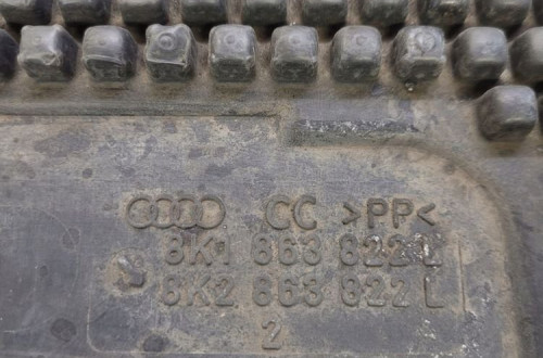 OSŁONA PŁYTA POD SKRZYNIE AUDI A4 B8 A5 8K2863822L