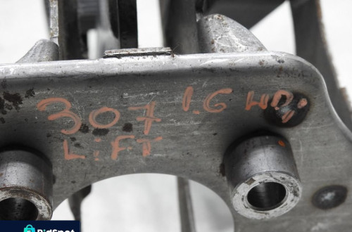 PEDAŁ PEDAŁY HAMULCA SPRZĘGŁA PEUGEOT 307 1.6 HDI