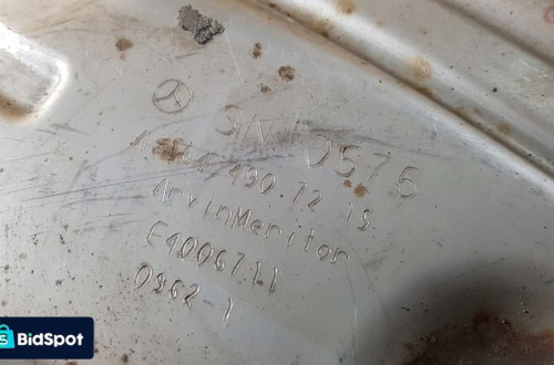 TŁUMIK KOŃCOWY PRAWY MERCEDES ML 164 A1644907215