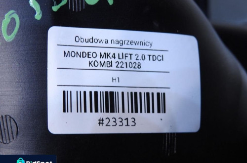 NAGRZEWNICA OBUDOWA FORD MONDEO MK4 2.0 TDCI
