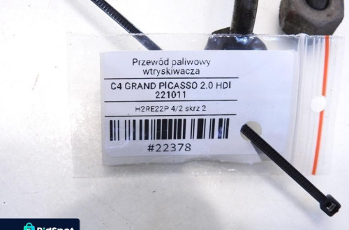 PRZEWÓD RURKI PALIWA C4 GRAND PICASSO I 2.0 HDI