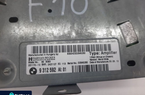 WZMACNIACZ HARMAN BECKER BMW 5 F10 F11 9312592