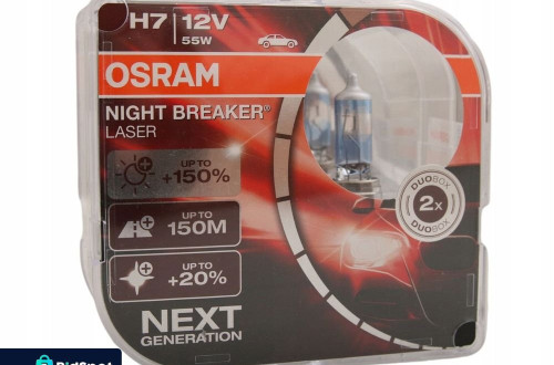 ŻAROWKA 2x OSRAM H7 Night Breaker Laser 150 Next