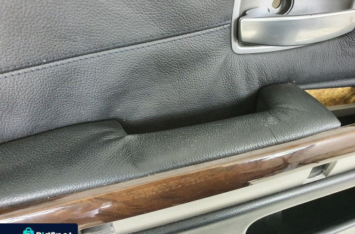 TAPICERKA BOCZEK DRZWI LEWY TYŁ BMW 7 E65