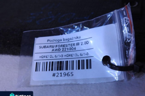 DYWAN WYKŁADZINA BAGAŻNIKA SUBARU FORESTER III