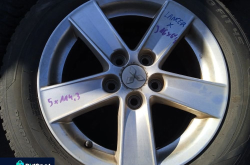 KOMPLET KÓŁ Z OPONAMI MITSUBISHI LANCER X SPORTBACK 07-15 5X114,3