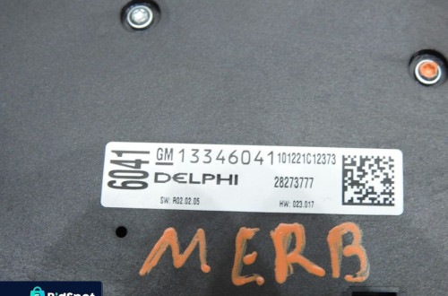 PANEL STEROWANIA RADIEM OPEL MERIVA B 13346041