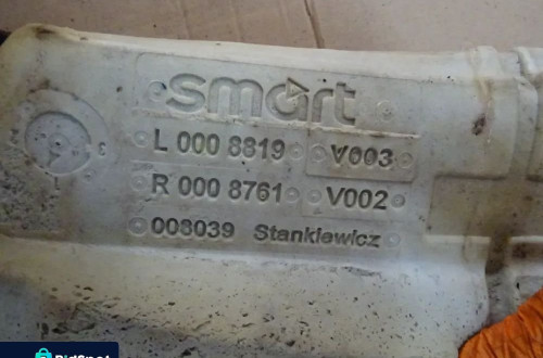 DYWAN PODŁOGA WYKŁADZINA TYŁ SMART FORTWO I 98-03 NR147