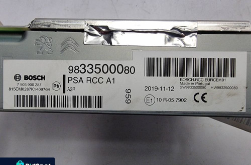 RADIO OPEL CORSA F 9833500080 NAWIGACJA