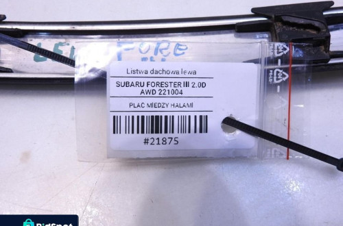LISTWA DACHOWA DACHU LEWA SUBARU FORESTER III
