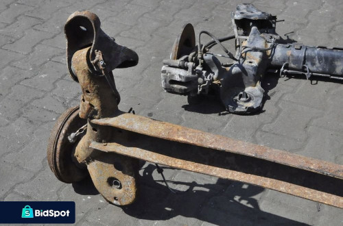 FORD FIESTA MK7 3D 5D BELKA ZAWIESZENIA TYŁ BĘBNY