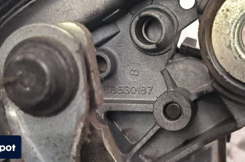 MECHANIZM WYCIERACZEK PRZÓD CITROEN C3