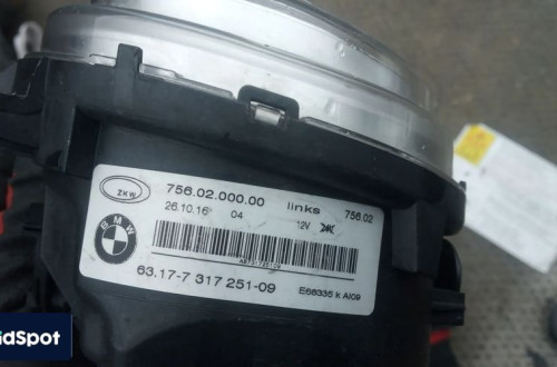 bmw x5 f15 x6 f16 lampa halogen przod przedni lewy 7317251