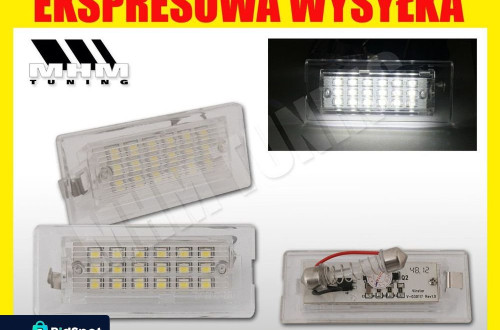 PODSWIETLENIE TABLICY LED DIODY BMW X5 E53 X3 E83
