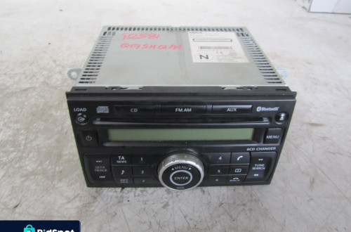 nissan qashqai  j10 fl radio cd