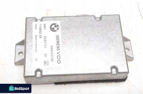 BMW E63 MODUŁ STEROWNIK KAFAS 9181111