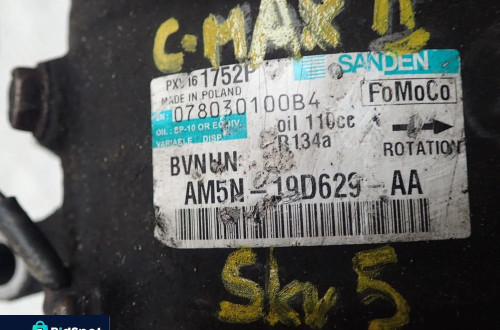 SPRĘŻARKA KLIMATYZACJI FORD AM5N-19D629-AA