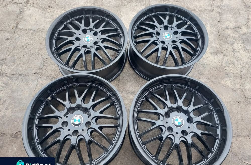 BMW E46 FELGI ALUMINIOWE R18 9J ET35 8J ET35 5X120 DWIE SZEROKOŚCI ODŚWIEŻONE JAK NOWE !