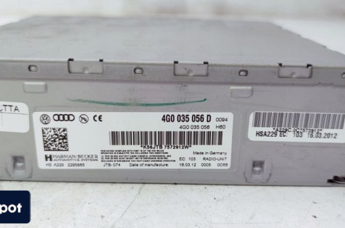 TUNER RADIOWY MODUŁ RADIA AUDI A7 A6 A5 4G0035056D
