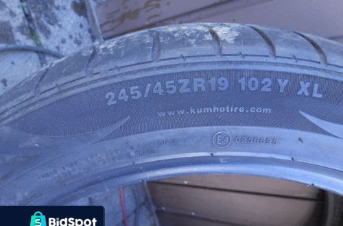KUMHO ECSTA LE SPORT 245/45/19 245/45R19 KOMPLET 4 SZTUKI