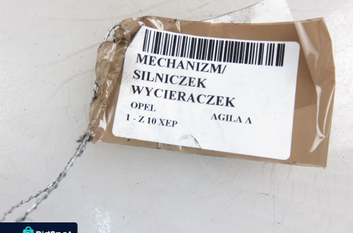 MECHANIZM WYCIERACZEK OPEL AGILA A