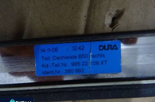 LISTWY LISTWA DACHOWA CITROEN C4 I COUPE 04-08 NR197