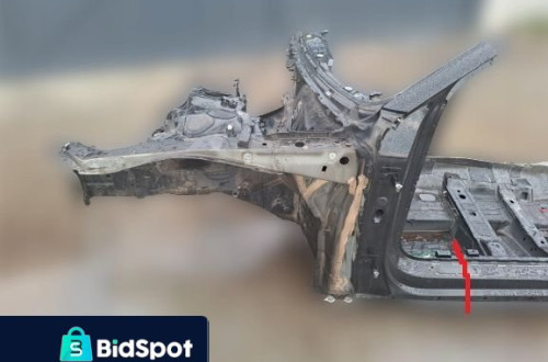 ĆWIARTKA PODŁUŻNICA FARTUCH LEWY PRZÓD PRZEDNI LEWY AUDI A6 C8 4K