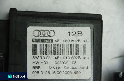 SILNICZEK SZYBY PP AUDI A8 D3 4E1959802B