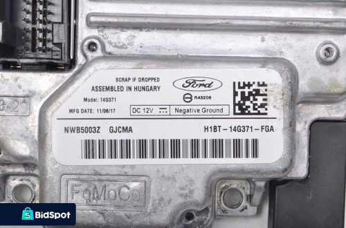 FORD FIESTA MK8 MODUŁ NAWIGACJI H1BT-14G371-FGA