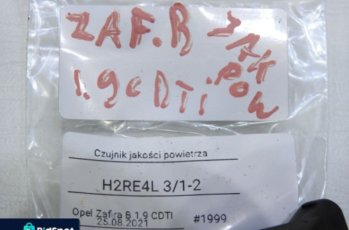 CZUJNIK JAKOŚCI POWIETRZA OPEL ZAFIRA B 09180219