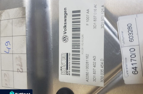 ELE MECHANIZM SZYBY PRAWY PRZÓD VOLKSWAGEN TOUAREG