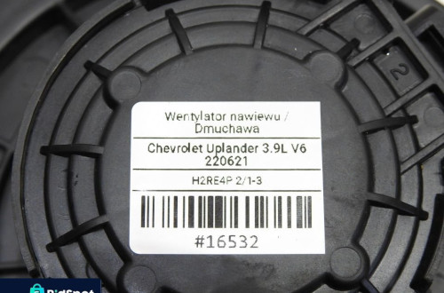 WENTYLATOR DMUCHAWA CHEVROLET UPLANDER CHB431D011