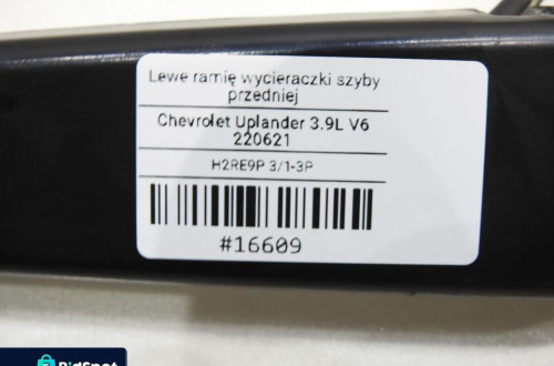 RAMIE WYCIERACZKI LEWE CHEVROLET UPLANDER 15815758