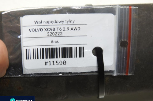 WAŁ NAPĘDOWY TYŁ VOLVO XC90 I T6 2.9
