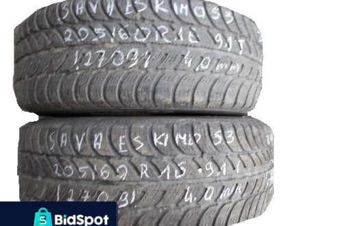 OPONA OPONY 2szt SAVA R15 15" 205/60 F-VAT