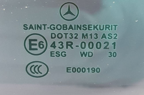 SZYBA KAROSERYJNA LEWY TYŁ MERCEDES W212 KOMBI