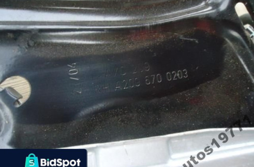 MERCEDES W209 MECHANIZM SZYBY TYŁ ELEKT. PRAWY