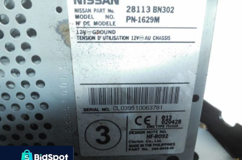 Radio Fabryczne Nissan Almera N16
