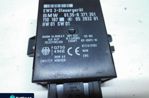 BMW 7 E38 MODUŁ STEROWNIK IMMOBILIZERA 61358371351 05393201