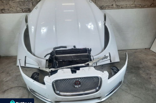 PRZÓD KOMPLETNY JAGUAR XF LIFT X250 ZDERZA MASKA PAS BŁOTNIKI NER