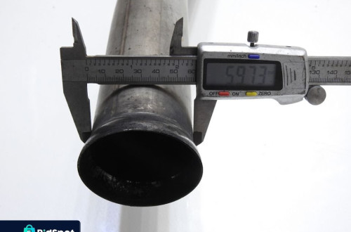 TŁUMIK KOŃCOWY RURA MERCEDES W211 2.2 CDI