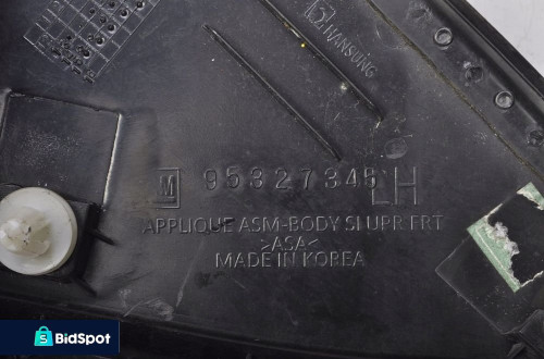 OPEL MOKKA TRÓJKĄT OSŁONA BŁOTNIKA LEWY 95327345