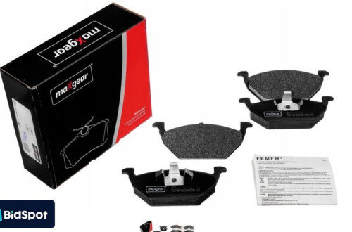 MAXGEAR 19-0612 KLOCKI HAMULCOWE PRZÓD