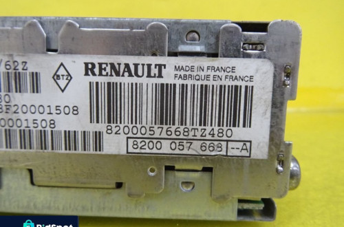 RADIO FABRYCZNE + KOD RENAULT VEL SATIS 8200057668 NR27