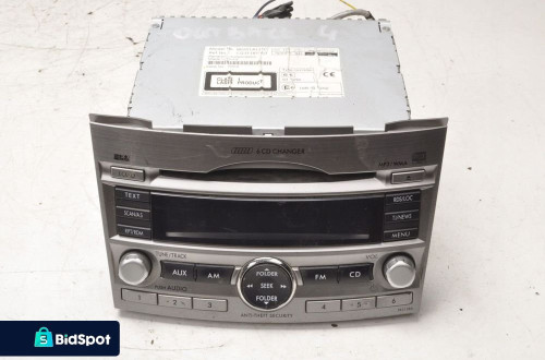 SUBARU OUTBACK IV RADIO CD 86201AJ310